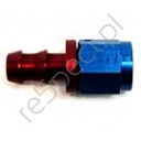 Złączka żeńska prosta aluminiowa anodowana (czerwono-niebieska) AEROQUIP Push On -10JIC na przewód 5/8