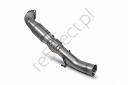 DOWNPIPE WITH A HIGH FLOW SPORTS CATALYST Focus RS Mk.3
